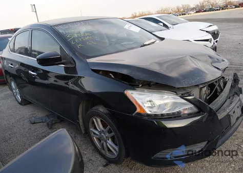 2015 Nissan Sentra Sv из США, поврежденный, VIN 3N1AB7AP7FL673434